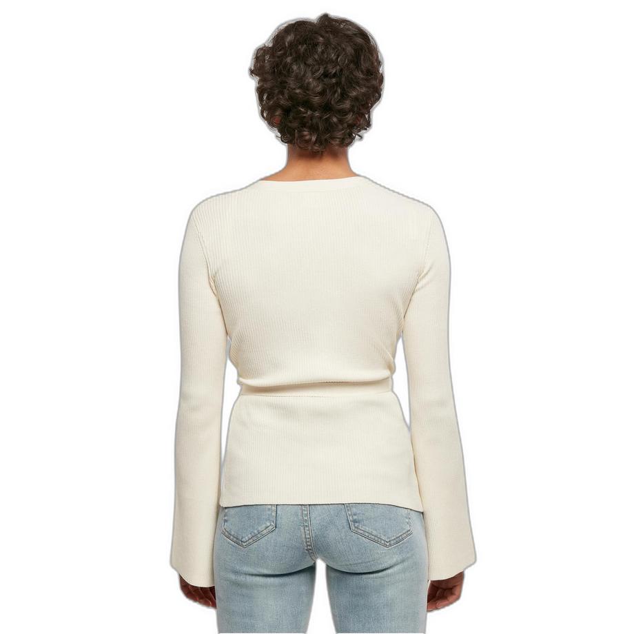 URBAN CLASSICS Gerippte Strick Wickeljacke  