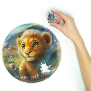 Unidragon  Bubblezz Lion (30 pièces) - Puzzle en bois pour enfants 