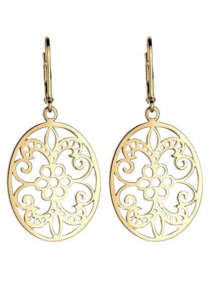 Elli  Boucles d'Oreilles Ornement Floral 