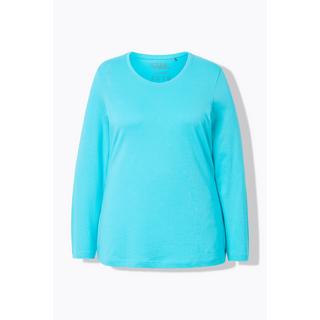 Ulla Popken Maglia Slim Maniche Lunghe Girocollo  