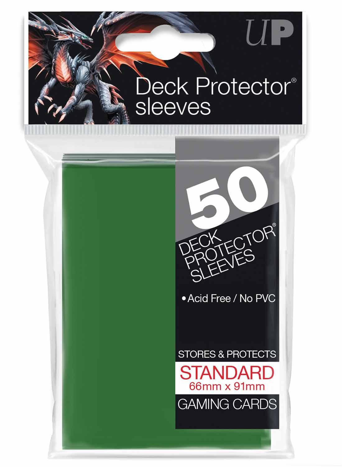 Ultra PRO  Ultra PRO Sleeves / Hüllen Green Standard Size 