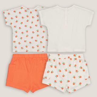 La Redoute Collections  Lot de 2 ensembles 2 pièces coton 