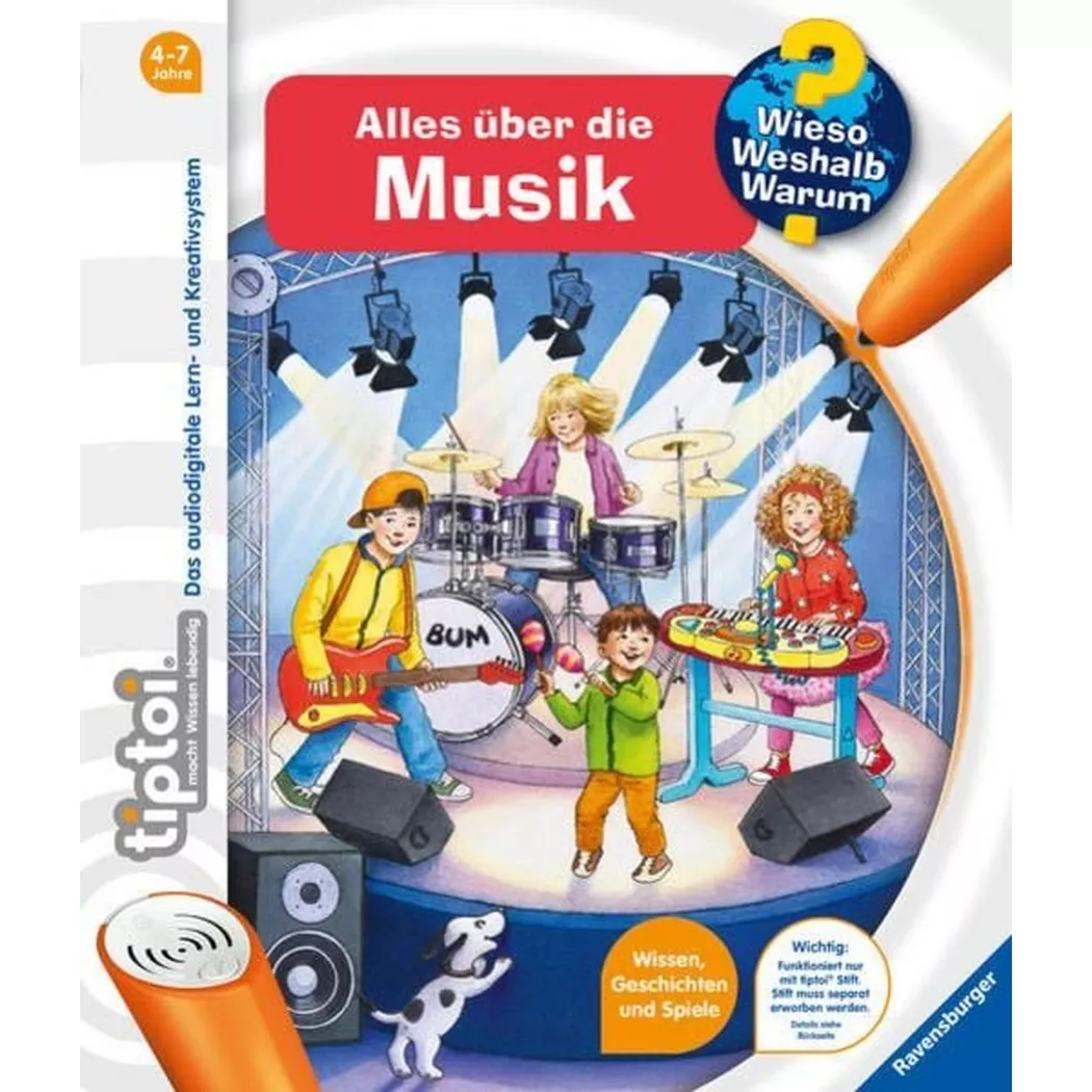Ravensburger - tiptoi Alles über die Musik (Nr.23), Inka Friese