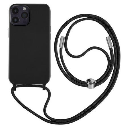 Avizar  Coque Cordon iPhone 14 Pro Noir 