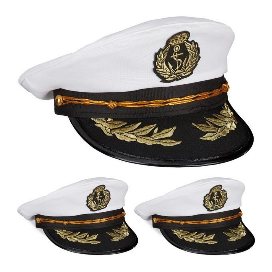 B2X  Kapitänsmütze 3er Set 