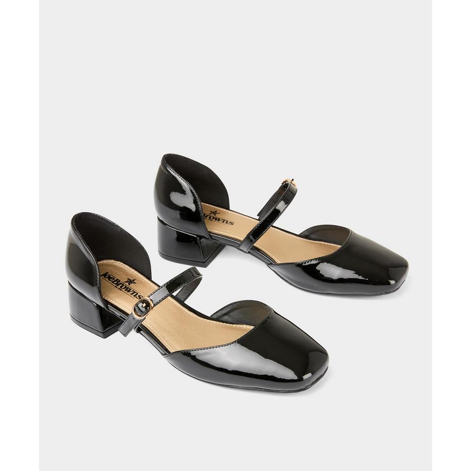 Joe Browns Lackschuhe mit klobigem Absatz  