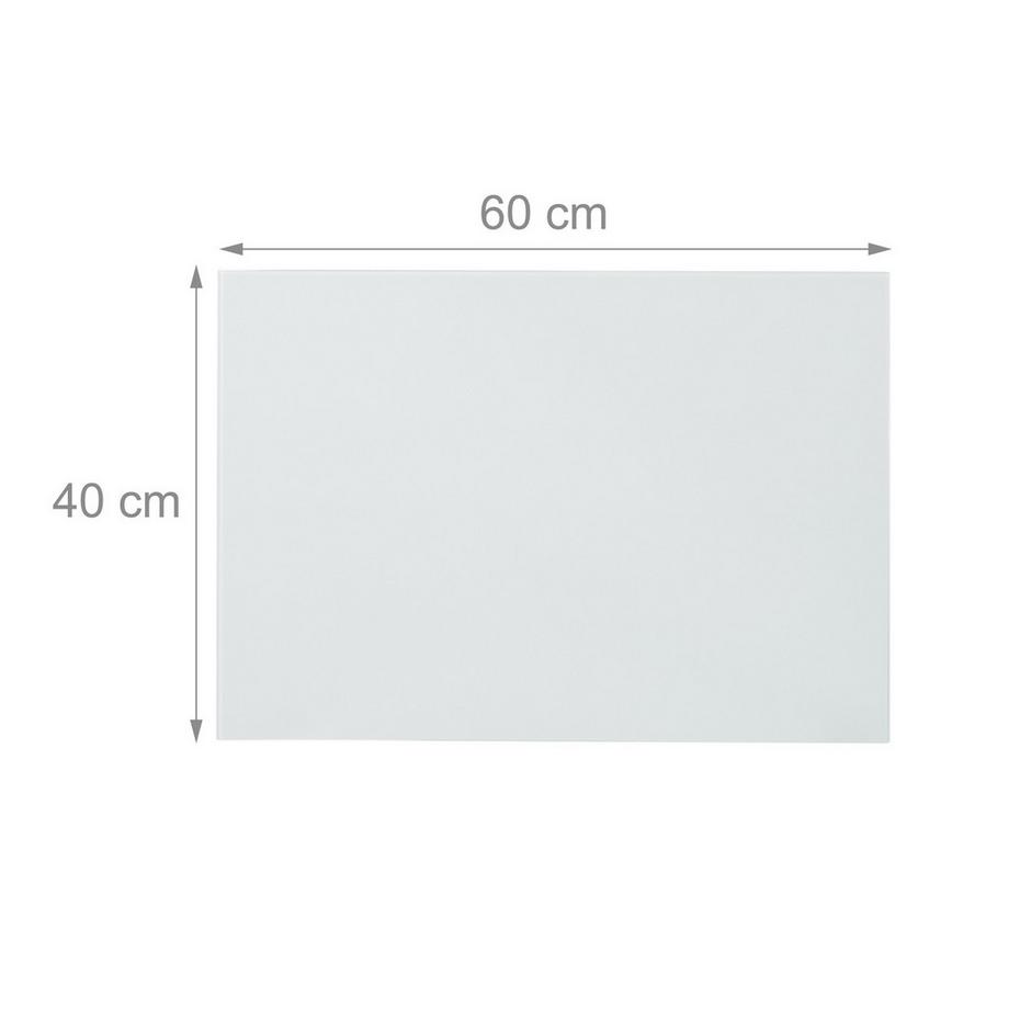 B2X  Tableau magnétique en verre blanc 