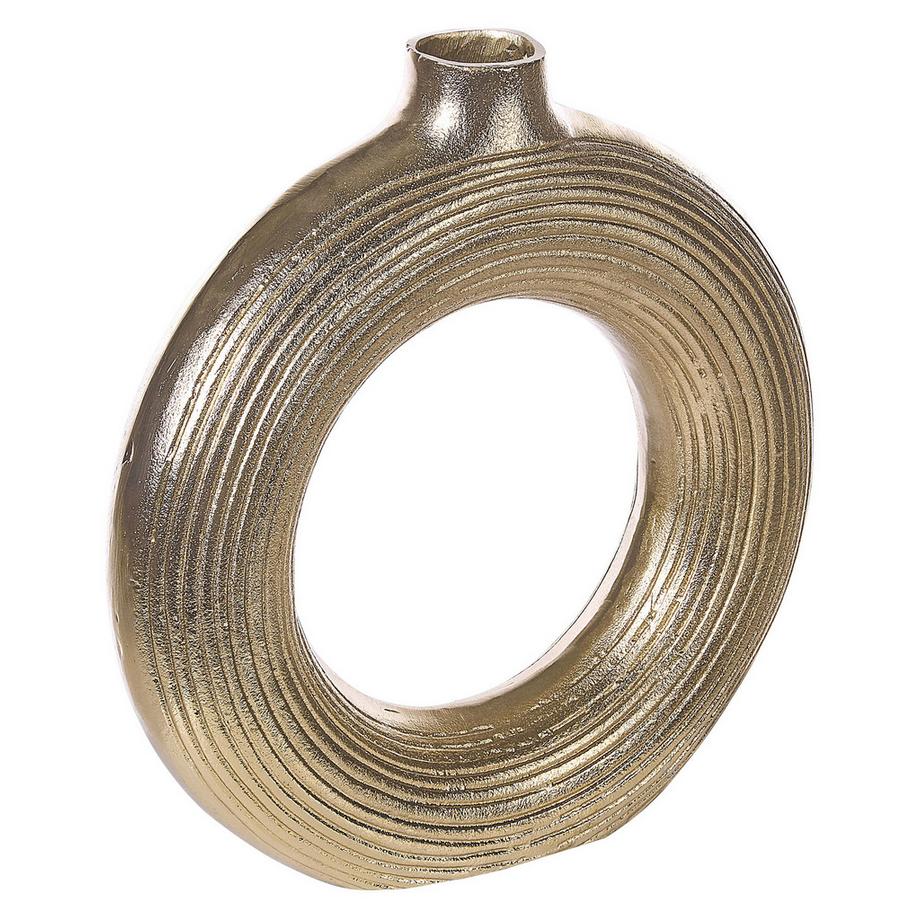 Beliani Vase décoratif en Aluminium Glamour COMAL  