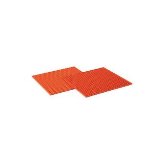 Q-BRICKS  Bauplatte Noppen Reinorange 