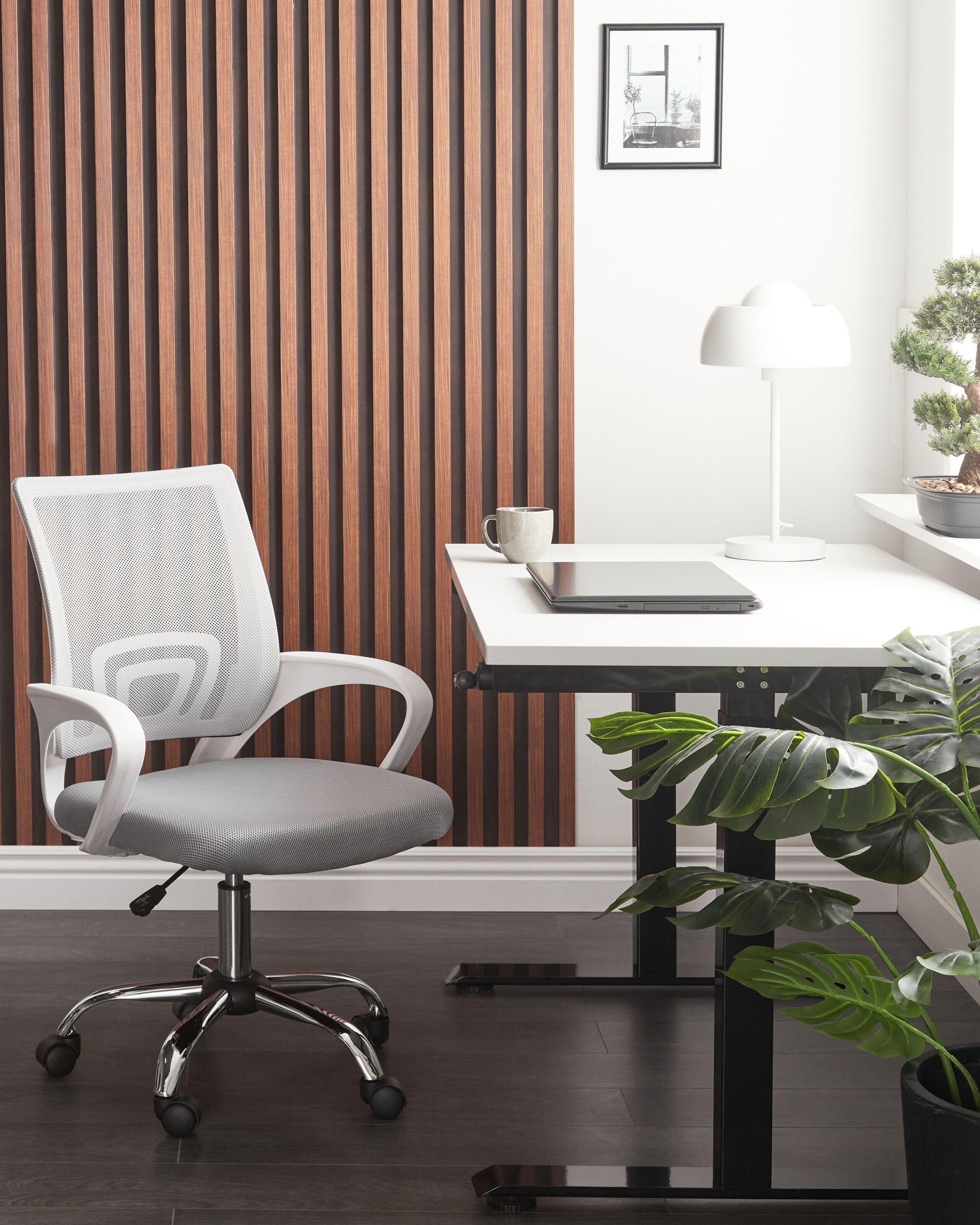 Beliani Bürostuhl aus Polyester Modern SOLID  