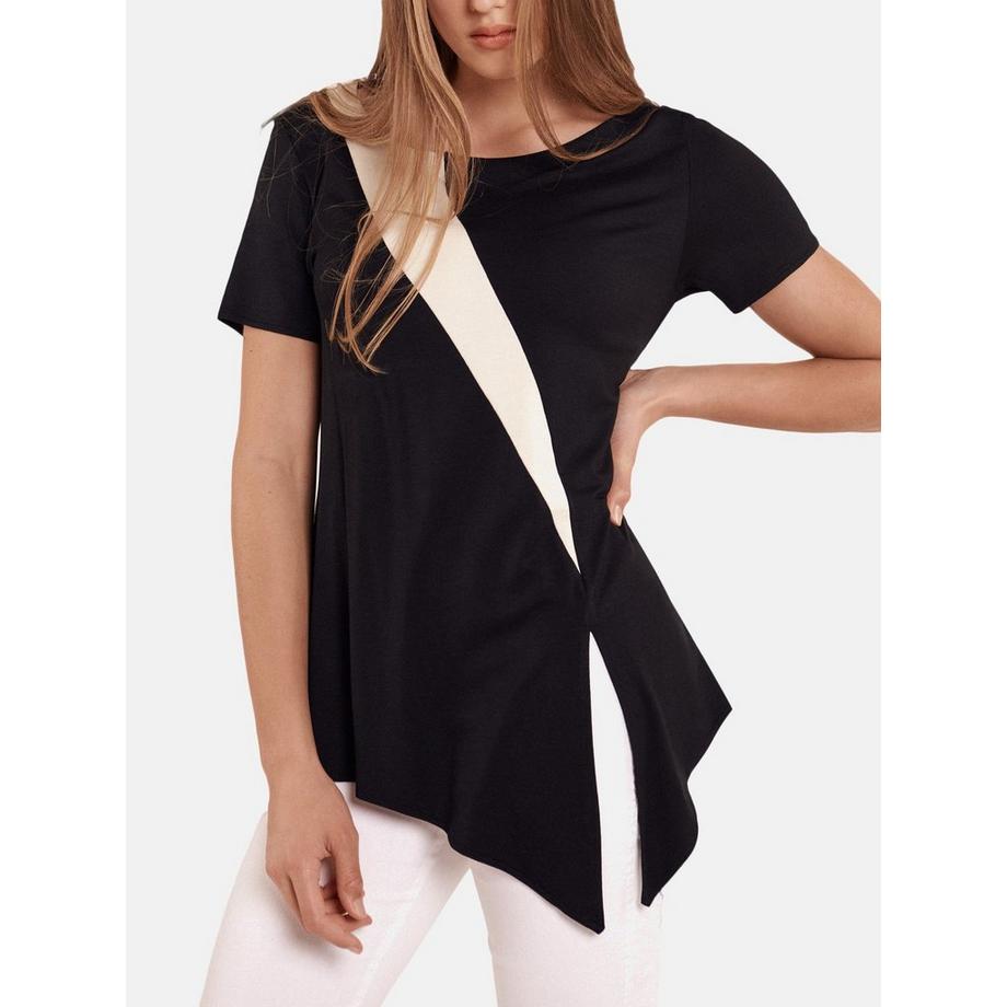 Top a maniche corte Guaraja nero