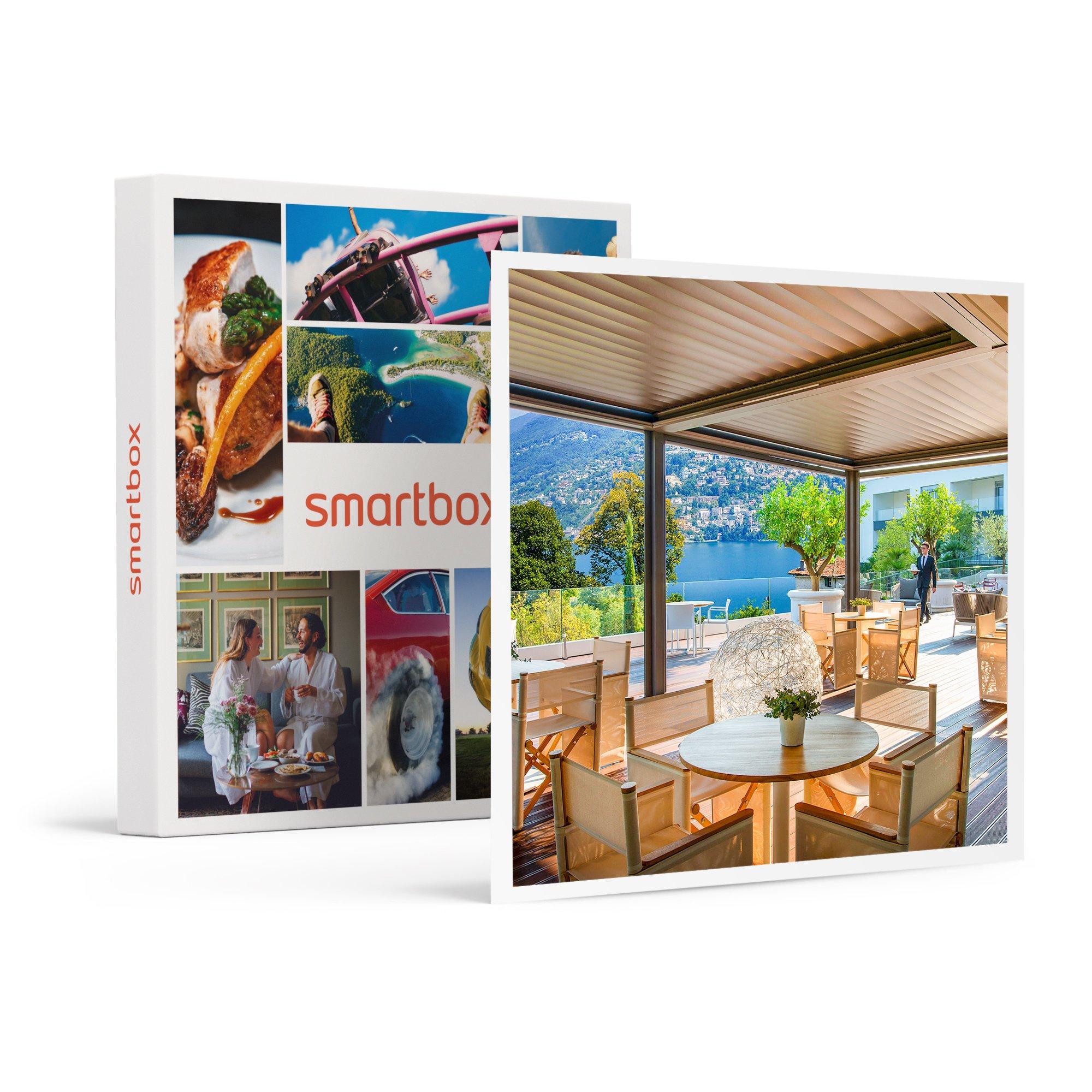 Smartbox  Apéritif et souper à l'hôtel 5 étoiles The View Lugano - Coffret Cadeau 