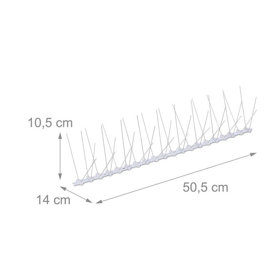 B2X Vogelabwehr-Spikes, 6er-Set  
