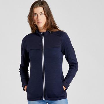 Veste polaire de ski laine mérinos - 500 warm