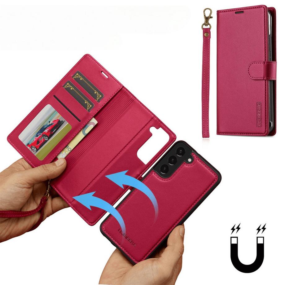 Cover-Discount  Galaxy S25+ Plus - LC.IMEEKE serie L2 custodia portafoglio divisibile 