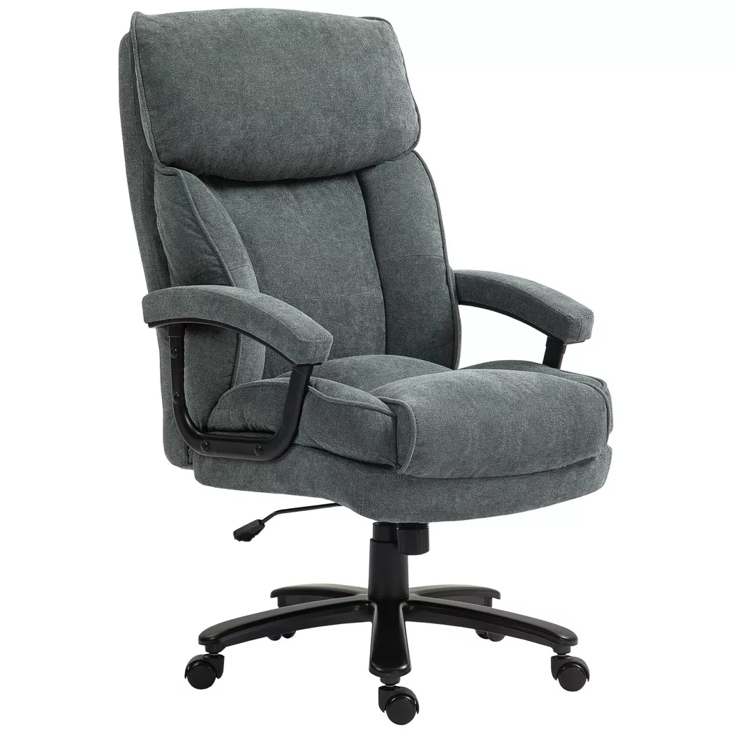 HOMCOM – Bürostuhl, One Size, Grau