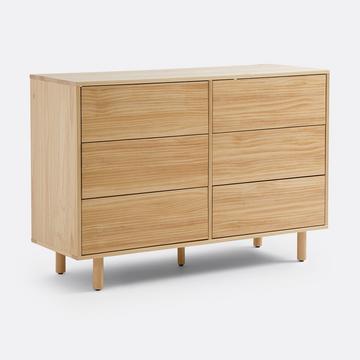 Kommode Ravi mit 6 Fächern