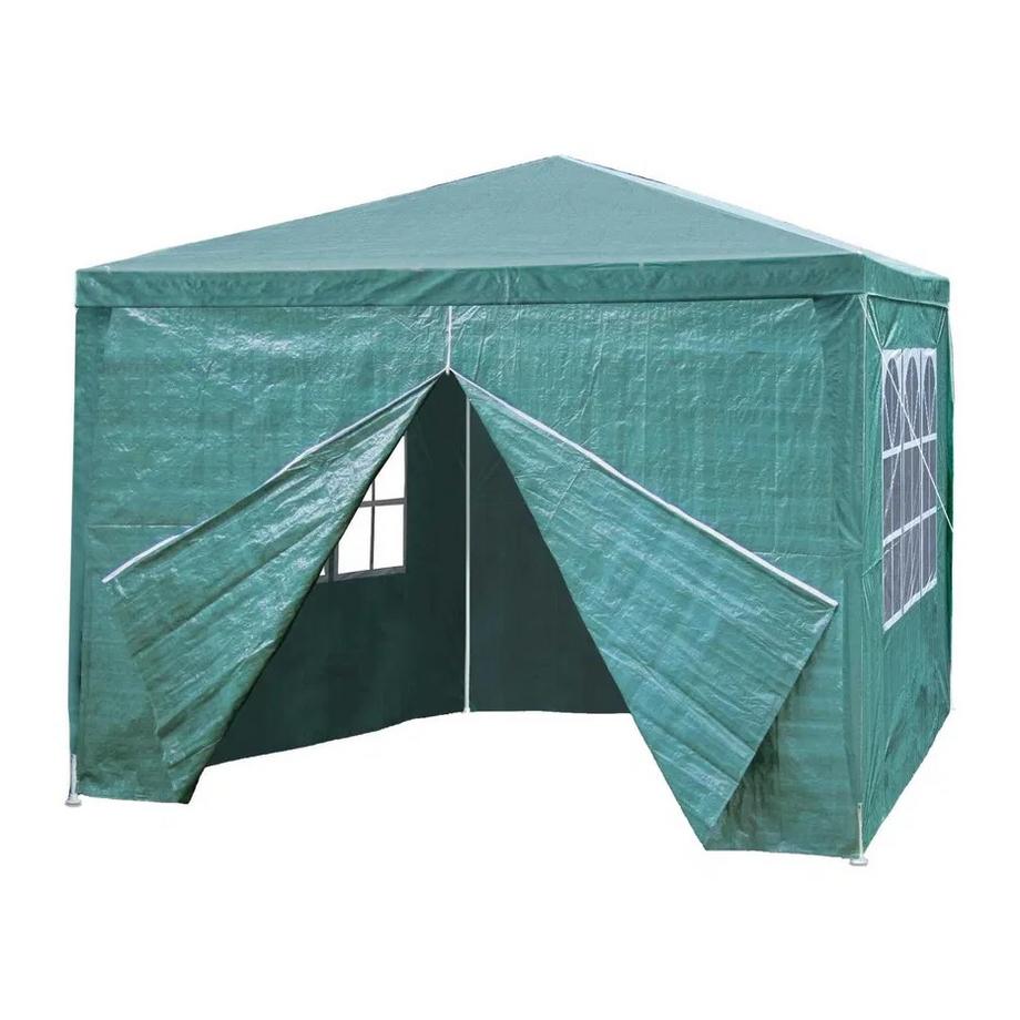 Northix Tenda commerciale da giardino, 4 pareti  