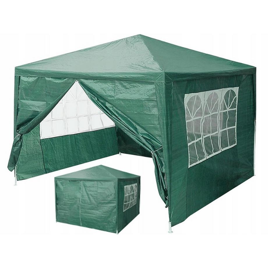 Tenda commerciale da giardino, 4 pareti