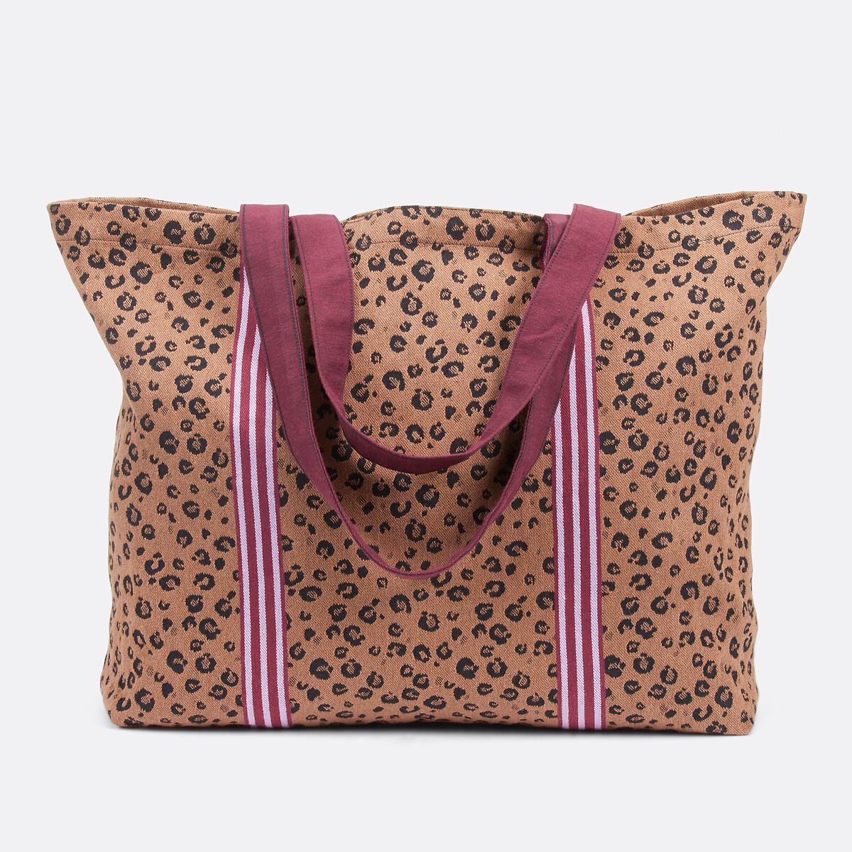 La Redoute Collections Leopardenmuster Tote Bag  