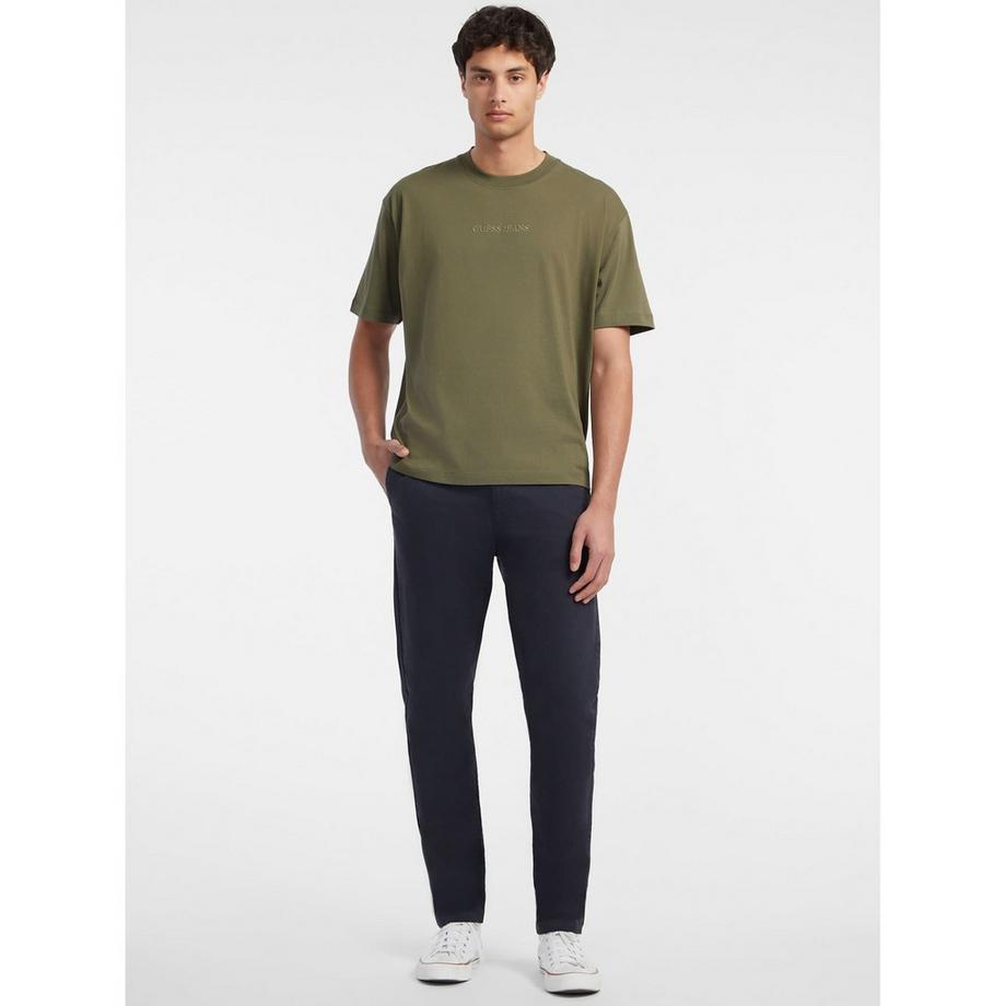 GUESS T-Shirt avec logo brodé  