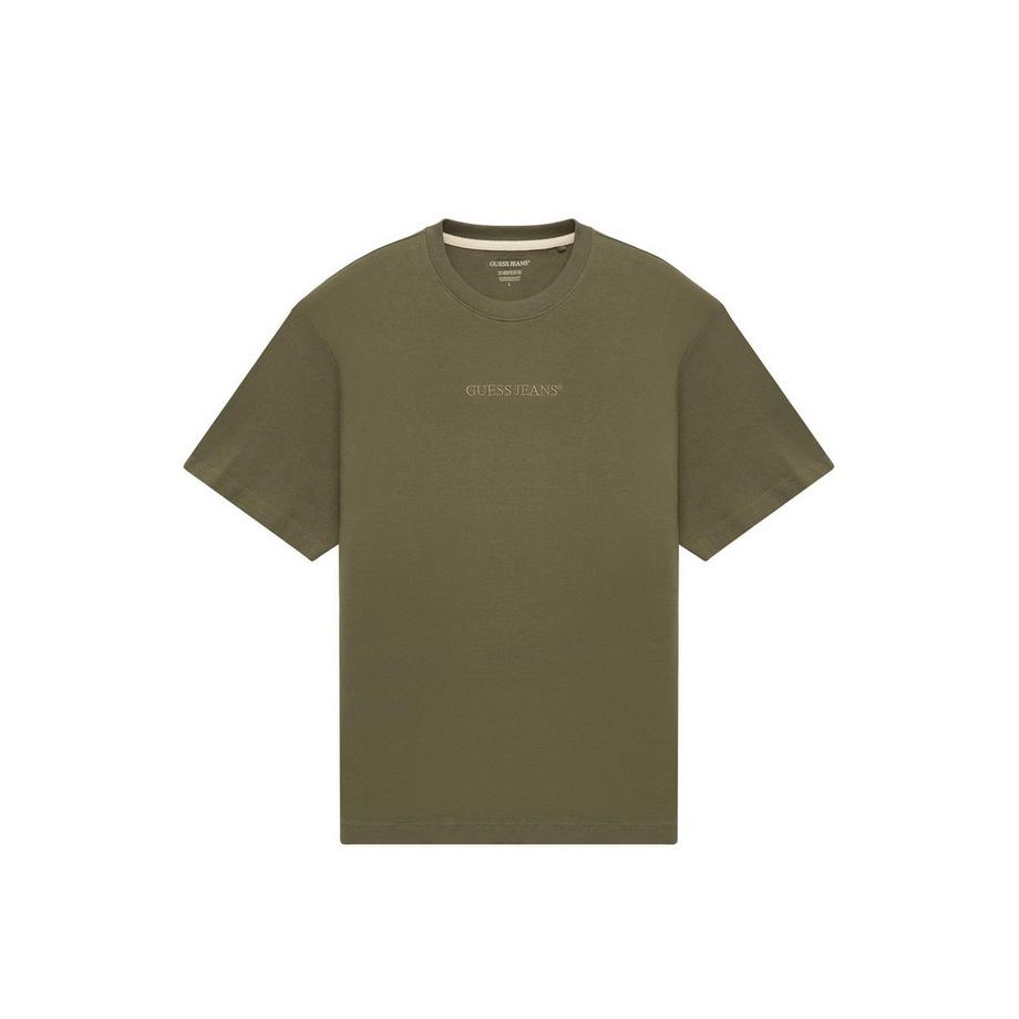 t-hirt mit geticktem logo gue