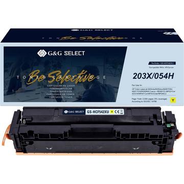 Toner ersetzt HP 203X Kompatibel Gelb CF542X/ Cartridge 054H Yellow