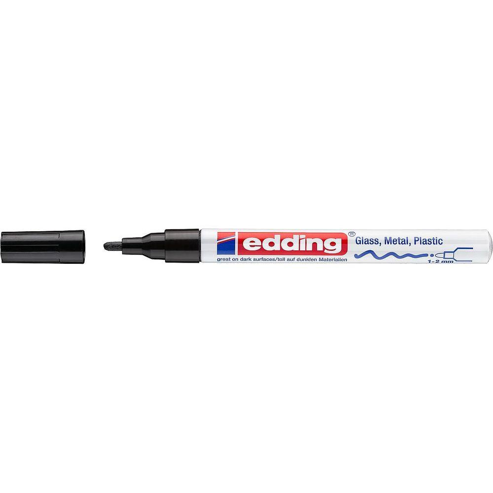 Edding EDDING Paintmarker 751 CREA 1-2mm 751-1 CREA schwarz  