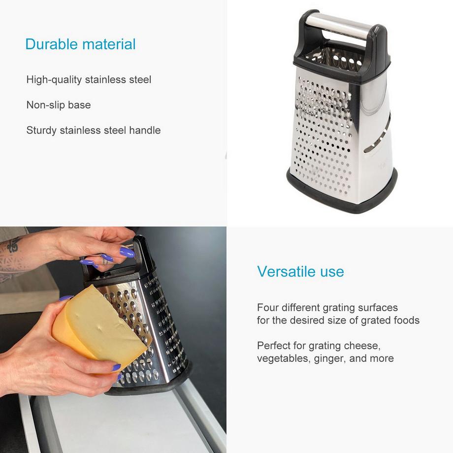 Intirilife Râpe avec fond antidérapant  