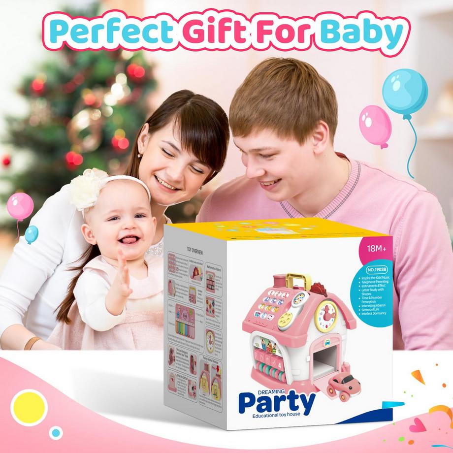 Activity-board  Multi Function House Baby Toy with Music 