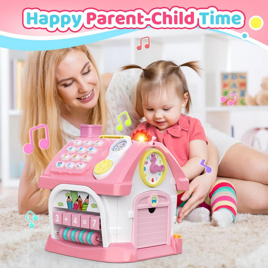 Activity-board  Multi Function House Baby Toy with Music 