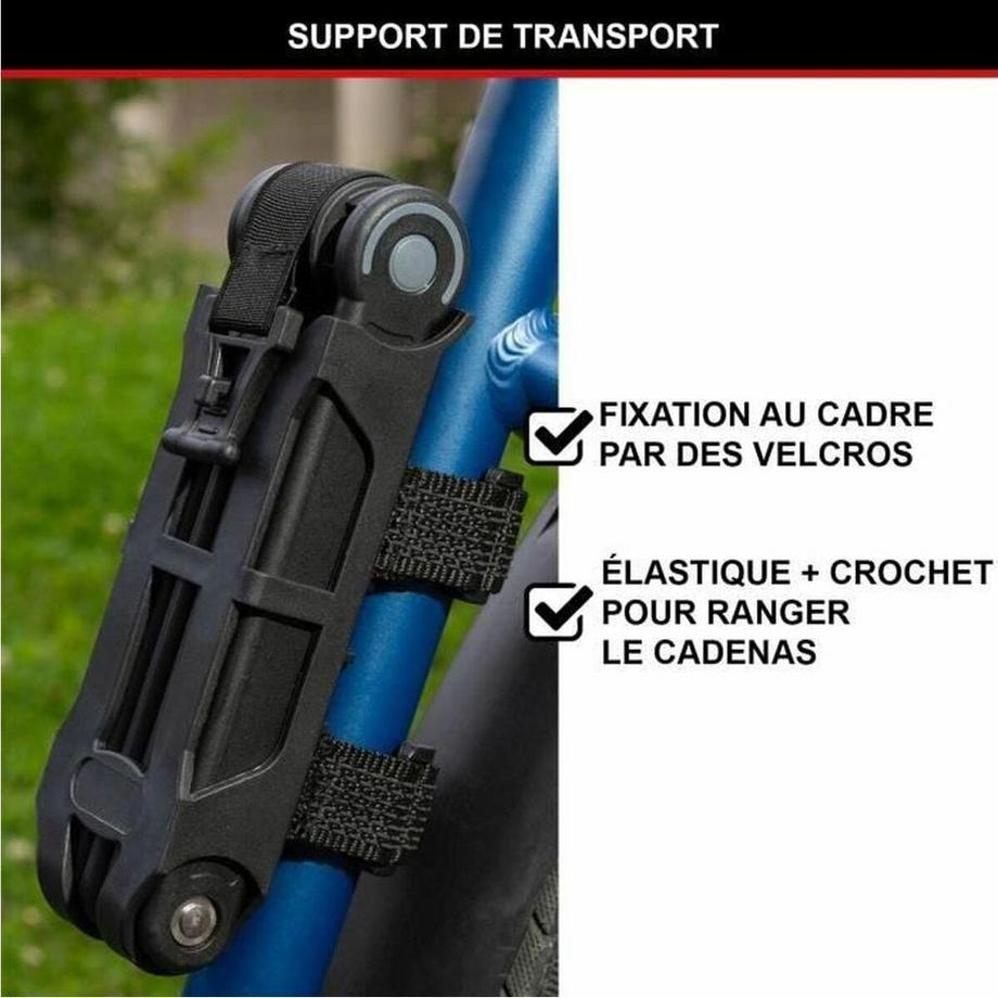 MASTER LOCK  Cadenas pliable  avec support 