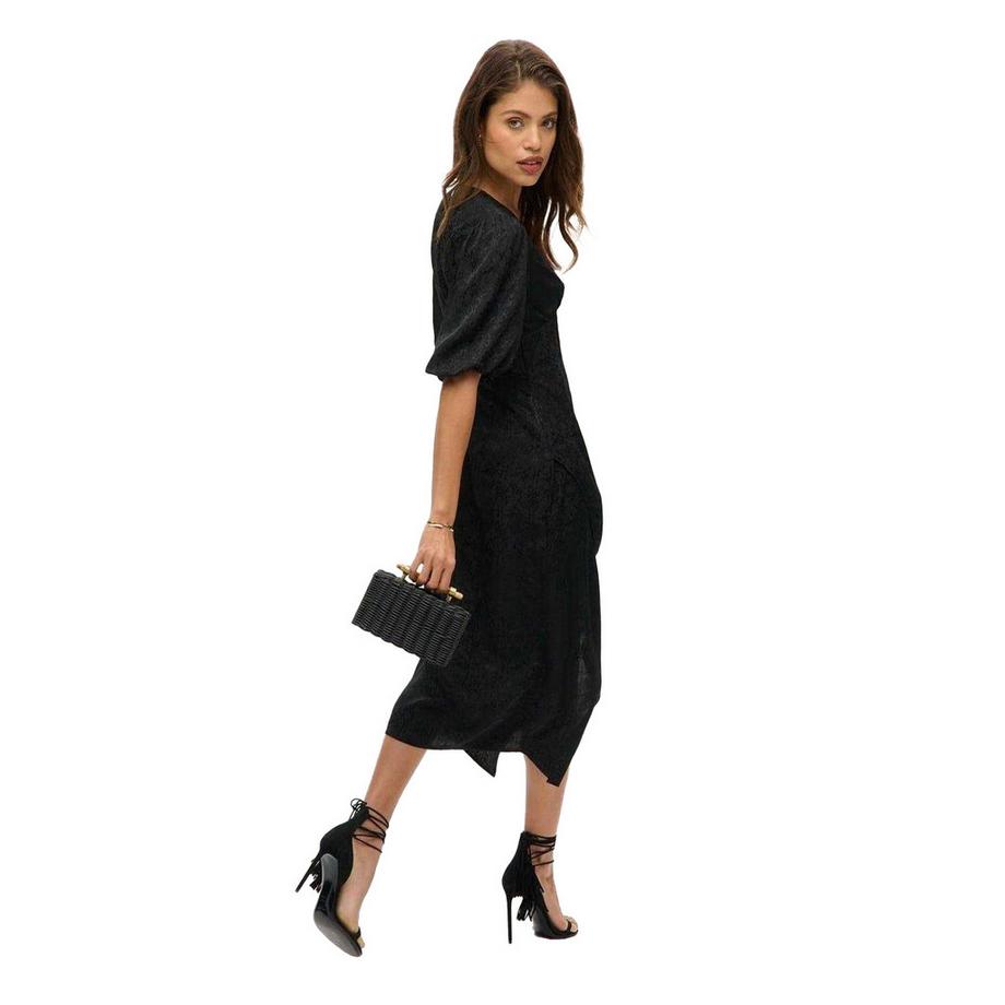 Superdry  Wickelkleid, Vausschnitt, Kurzärmlig 