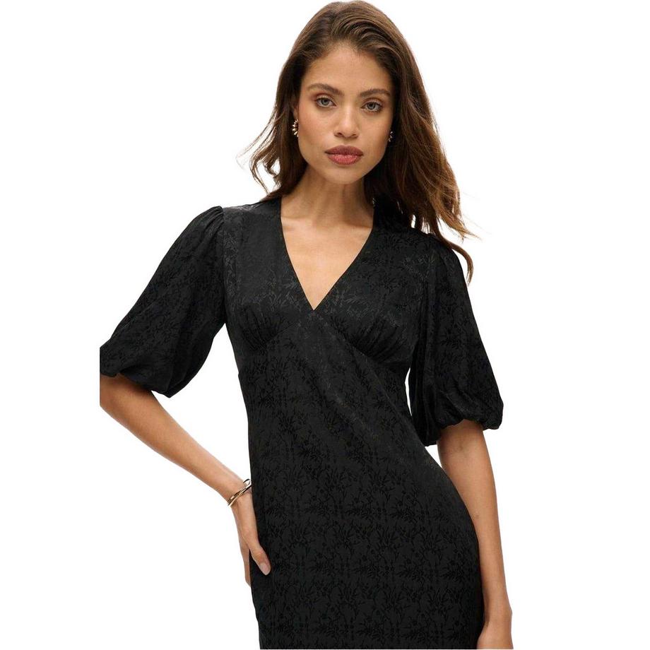 Superdry  Wickelkleid, Vausschnitt, Kurzärmlig 