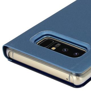 Avizar  Galaxy Note 8 Flip-Case Spiegel Blau 