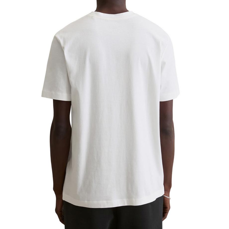 Marc O'Polo Denim T-shirt  Paquet de 2 Confortable à porter-T-Shirt, SSL, Logo Print, Doubl  