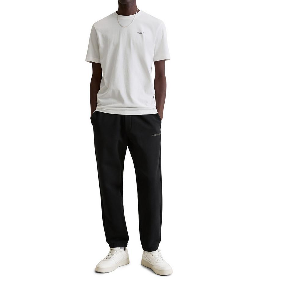 Marc O'Polo Denim T-shirt  Paquet de 2 Confortable à porter-T-Shirt, SSL, Logo Print, Doubl  