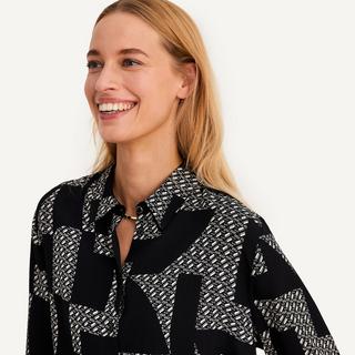 La Redoute Collections Camicetta Maniche Lunghe Fantasia Grafica  