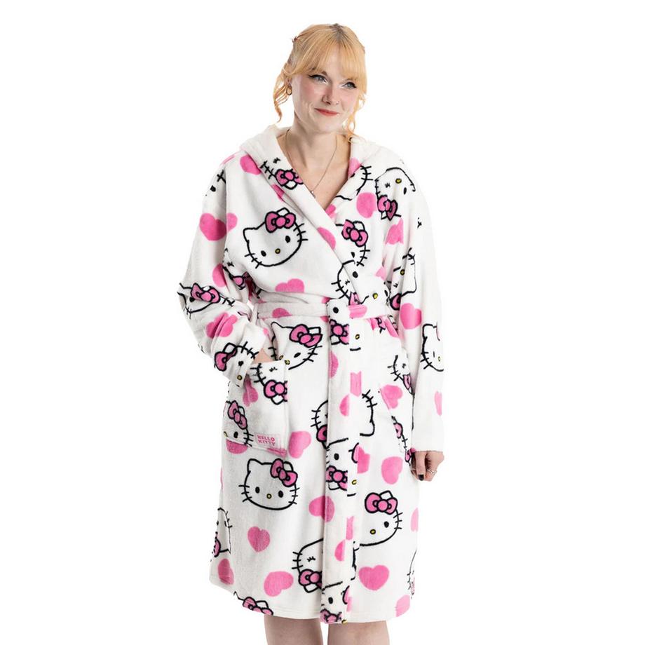 Hello Kitty  Accappatoio Con Cappuccio 