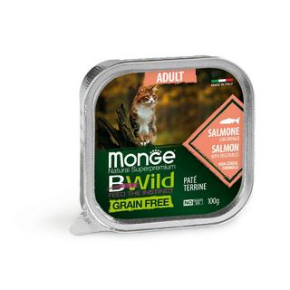 Monge  BWild per Gatto Salmone - Multipack 