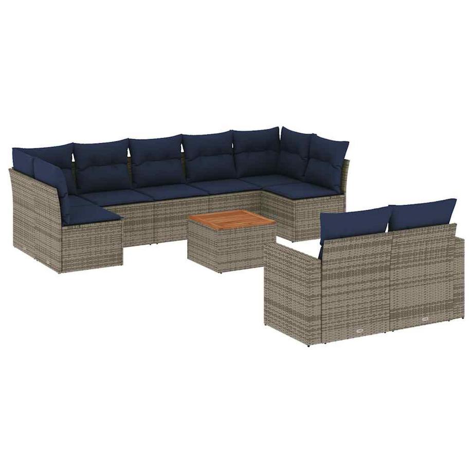 Garten sofagarnitur poly-rattan
