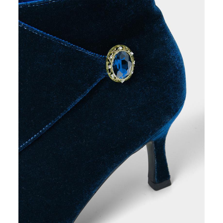 Joe Browns Samt Wickel Stiefeletten  