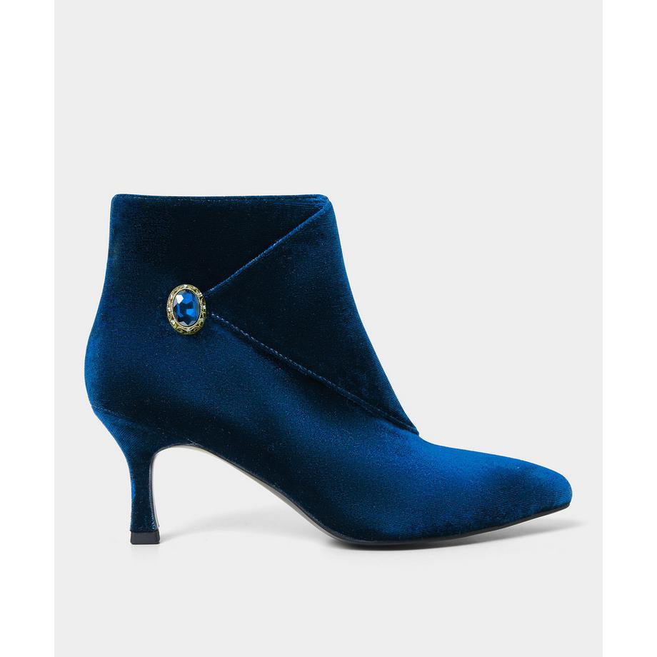 Joe Browns Samt Wickel Stiefeletten  