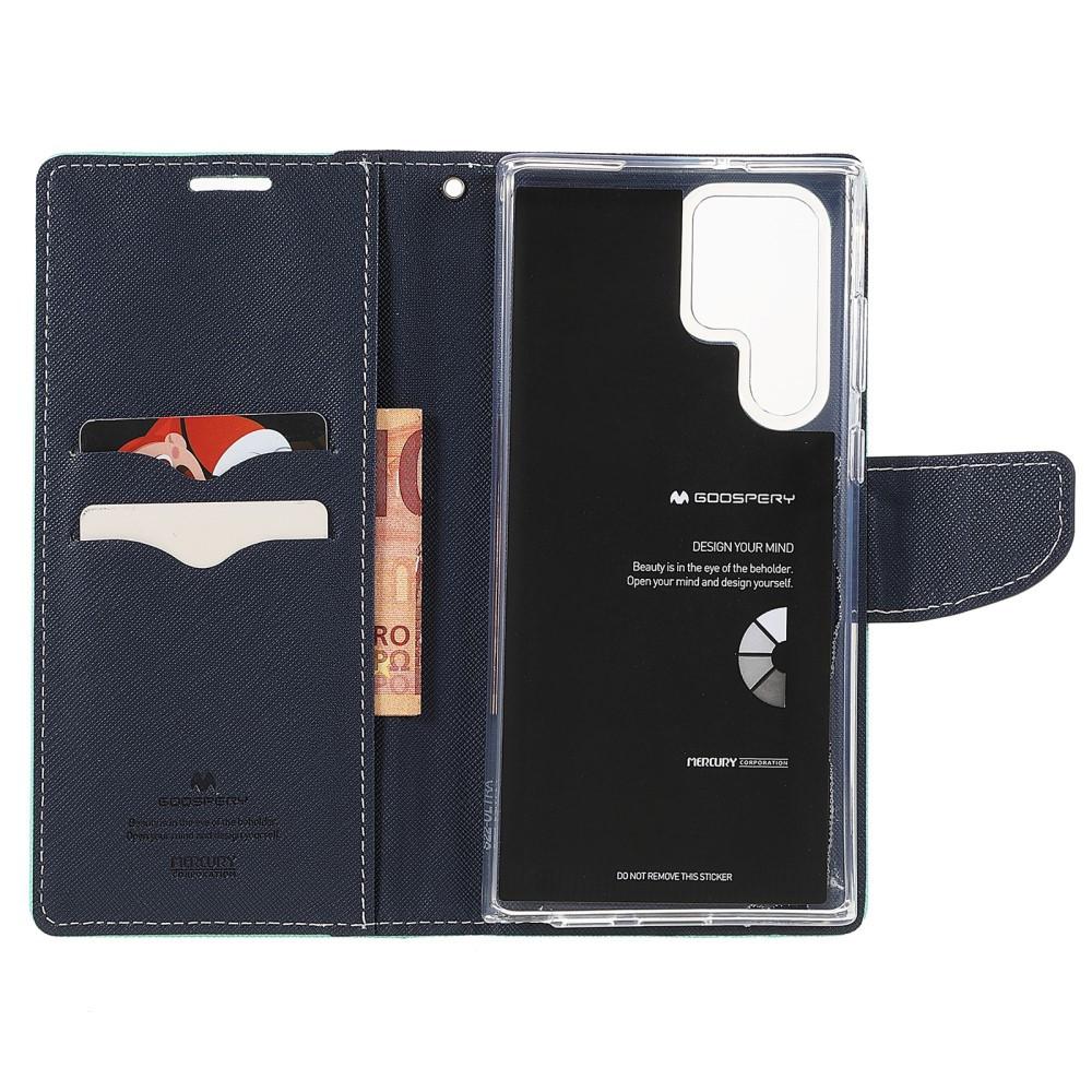 Mercury  custodia Galaxy S22 Ultra - Custodia Goospery Fancy nera 