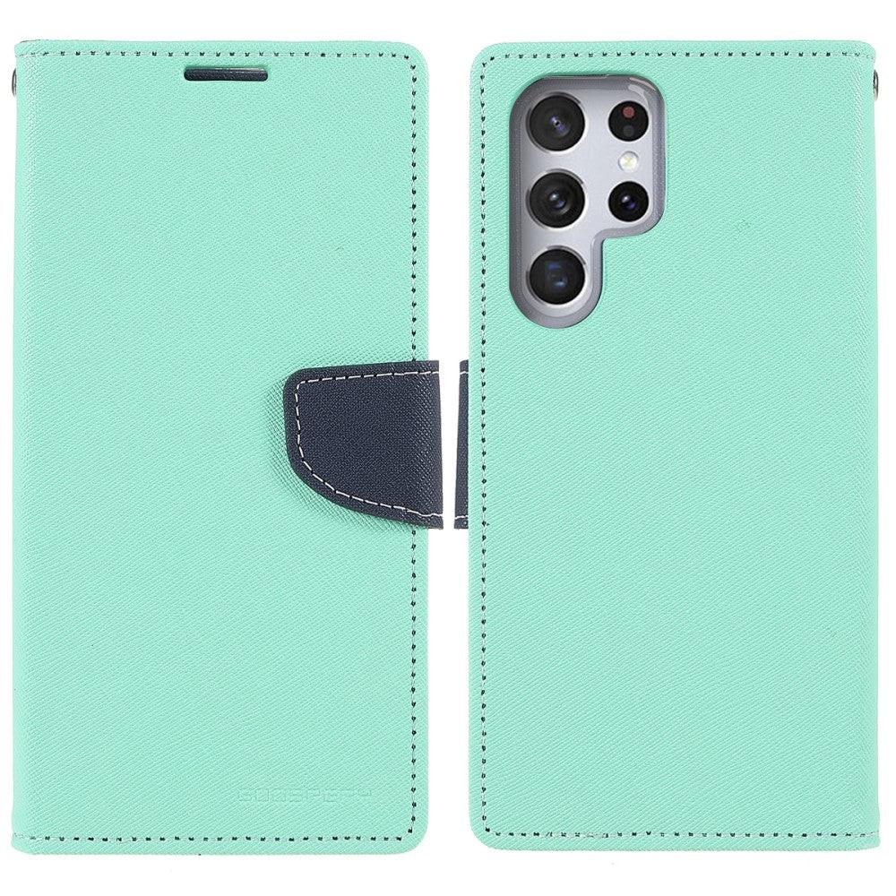 Mercury  Galaxy S22 Ultra - Etui Goospery Fancy coque noir 