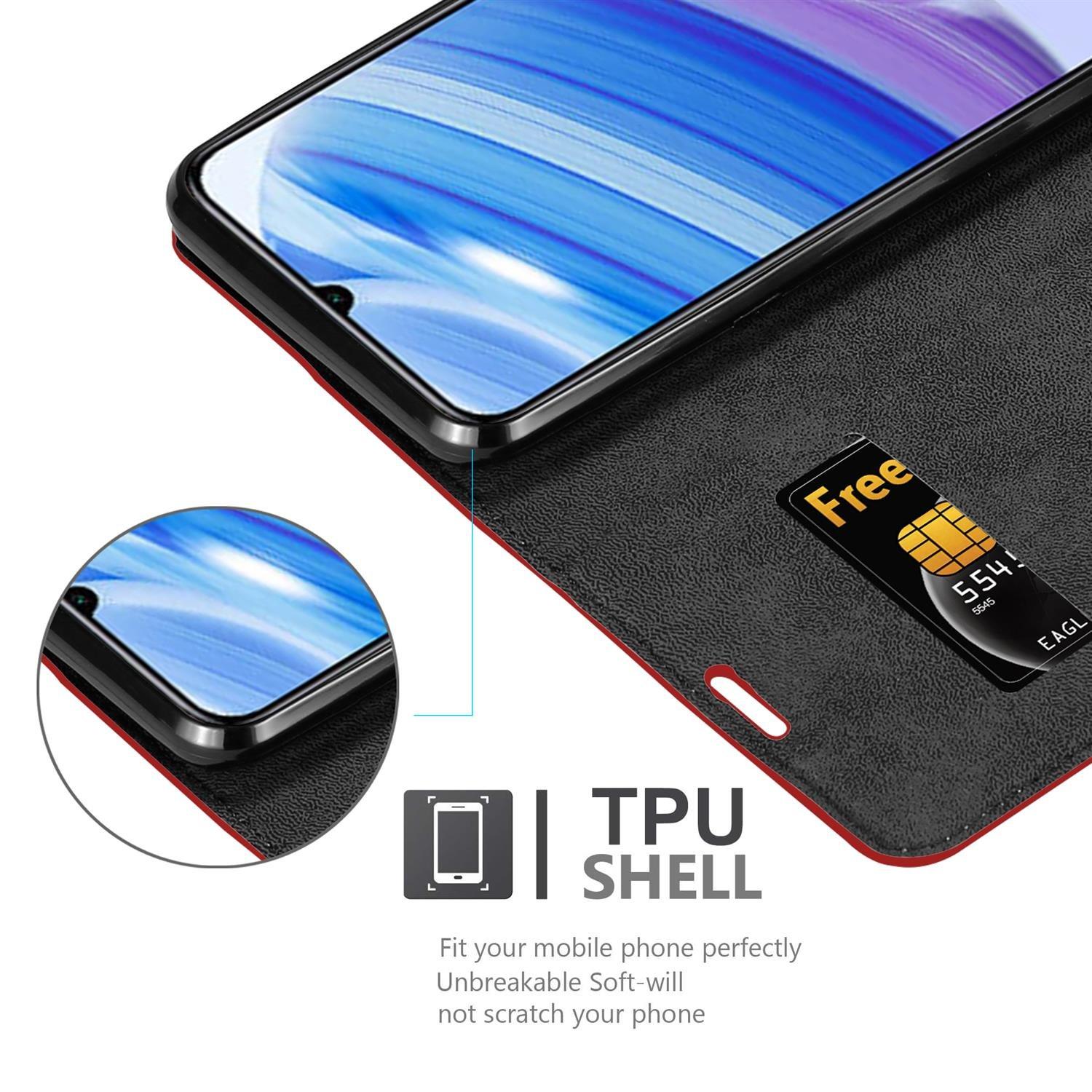 Cadorabo  Housse compatible avec Xiaomi RedMi 10X 5G / RedMi 10X PRO 5G - Coque de protection avec fermeture magnétique, fonction de support et compartiment pour carte 