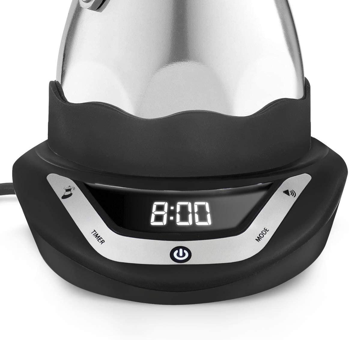 BIALETTI  Bialetti EAsy Timer 6 Vollautomatisch Elektrische Espressokanne 0,3 l 