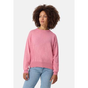 Pullover ras du cou en laine et cachemire , style oversize