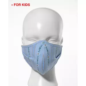 Hygienemaske für Kinder 5er-Pack ''Bauernhemd''
