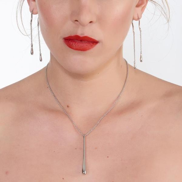 Lucy Quartermaine  Lange Tropfen-Halskette 